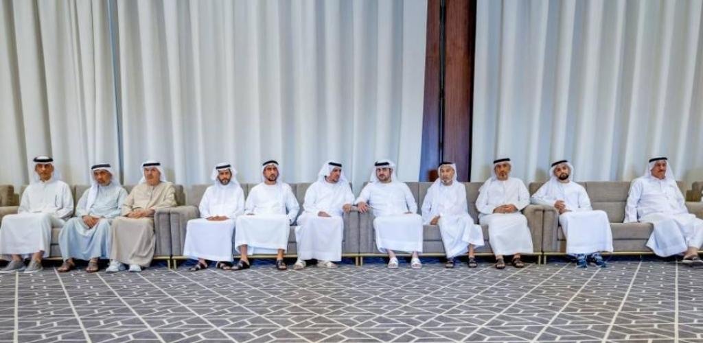 الامارات الان | مكتوم بن محمد والشيوخ يعزّون في وفاة عبد المجيد صديقي | عيون الجزيرة الامارات