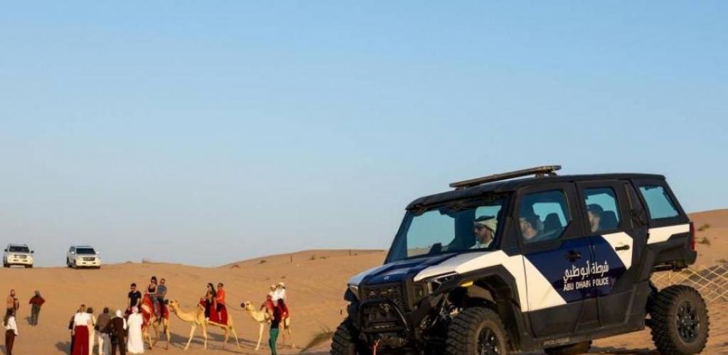 الامارات الان | شرطة أبوظبي تعزّز الوعي الأمني للسيّاح في المخيّمات الشتوية | عيون الجزيرة الامارات
