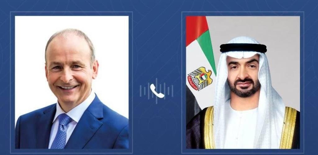 الامارات الان | محمد بن زايد ورئيس وزراء إيرلندا يبحثان تداعيات التطورات العسكرية | عيون الجزيرة الامارات