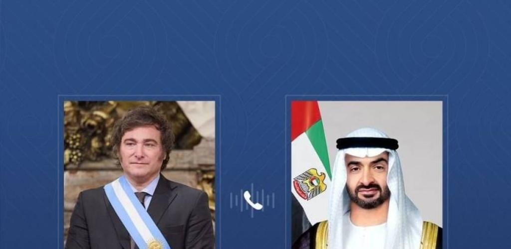 الامارات الان | محمد بن زايد ورئيس الأرجنتين يبحثان هاتفياً التطورات الإقليمية | عيون الجزيرة الامارات