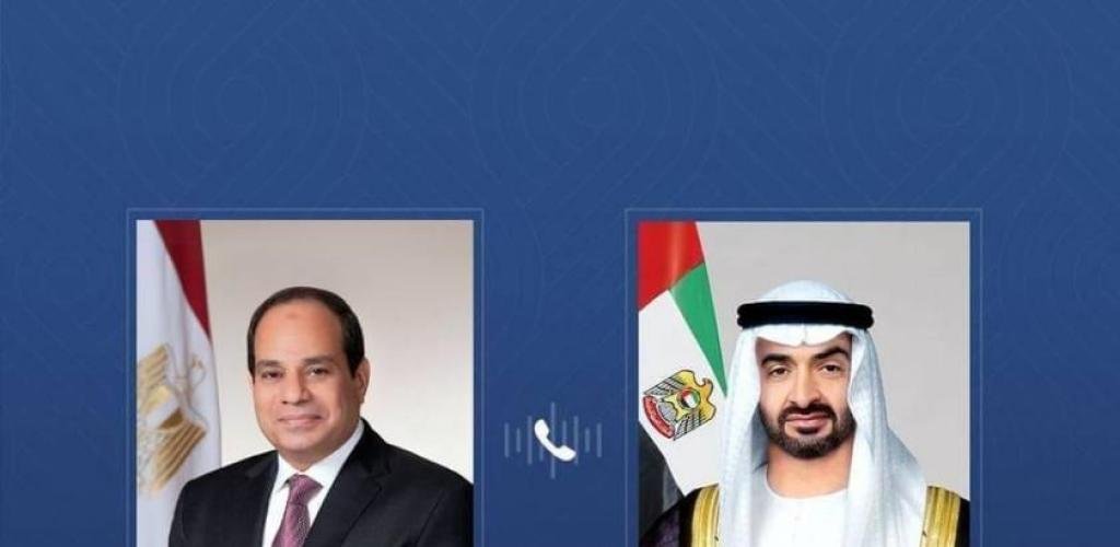 الامارات الان | محمد بن زايد والسيسي يبحثان تطورات الأوضاع في المنطقة | عيون الجزيرة الامارات
