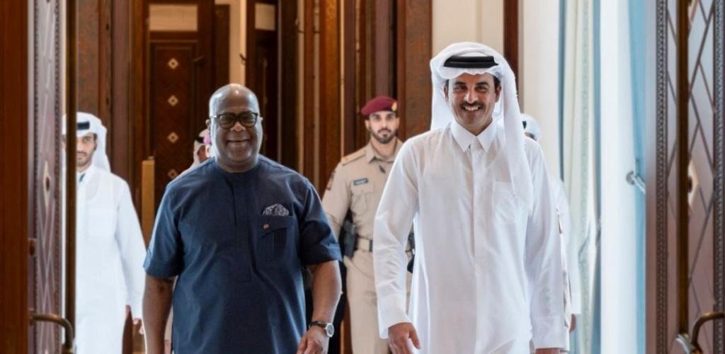 أخبار قطر | سمو الأمير ورئيس الكونغو الديمقراطية يستعرضان الأوضاع الإقليمية والدولية | عيون الجزيرة قطر