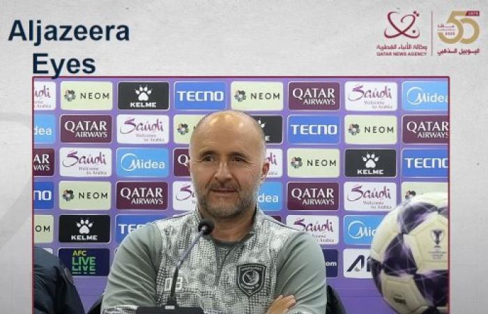 Belmadi Confirms Al-Duhail’s Full Readiness for Tractor Clash in AFC Elite Champions League