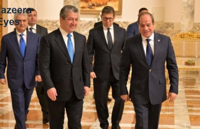 Barzani and El-Sisi Strengthen Security and Cooperation Ties