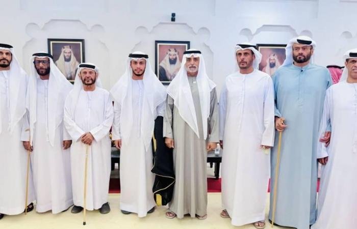 الامارات الان | نهيان بن مبارك وخليفة بن طحنون يحضران أفراح العامري | عيون الجزيرة الامارات