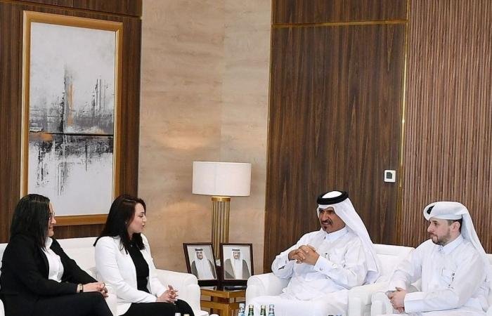 تداول واقتصاد | غرفة قطر تبحث التعاون الاقتصادي مع مركز التجارة الفلسطيني | عيون الجزيرة مال واقتصاد