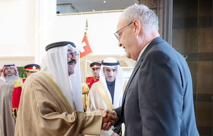 أخبار الكويت | رئيس الاتحاد السويسري: حريصون على تعزيز العلاقات الثنائية مع الكويت | عيون الجزيرة الكويت