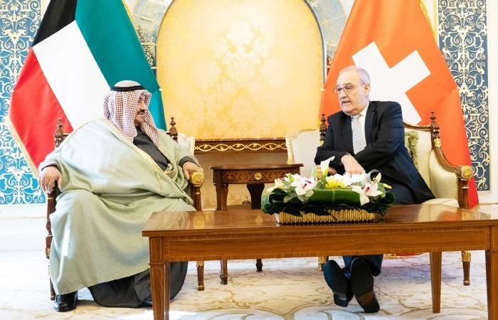 أخبار الكويت | رئيس الاتحاد السويسري يستقبل المحمد | عيون الجزيرة الكويت