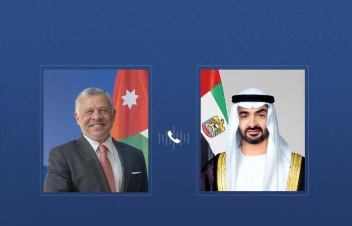 الامارات الان | محمد بن زايد وملك الأردن: ضرورة المضي قدماً في تنفيذ وقف إطلاق النار بغزة | عيون الجزيرة الامارات