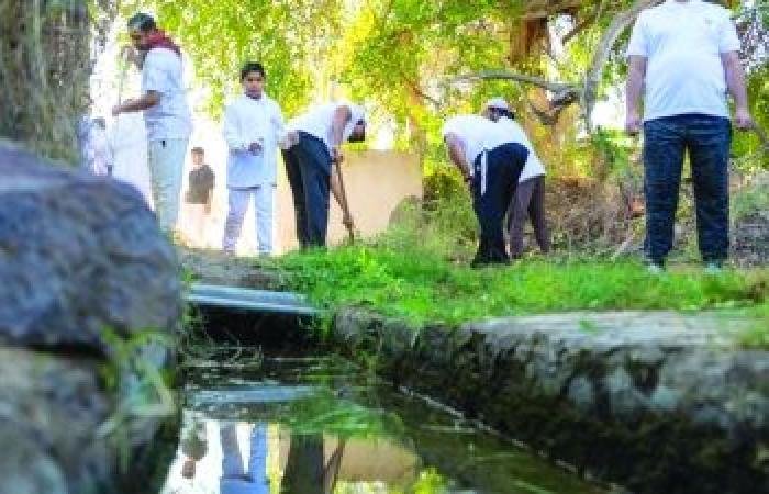 أخبار سلطنة عمان | جهود أهلية لصيانة فلج الضبي بسمد الشأن | عيون الجزيرة الاخبارية عمان