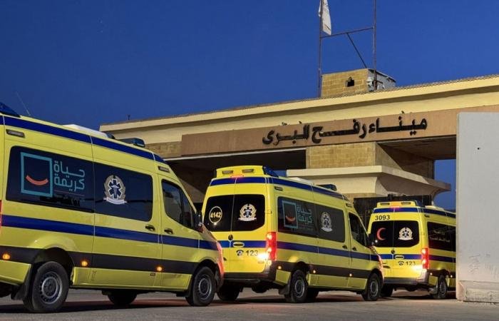 وصول الدفعة الأولي من المرضى إلى قطاع غزة عبر معبر رفح البري | عيون الجزيرة