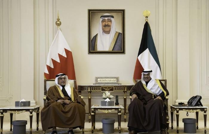 أخبار الكويت | سمو ولي العهد يستقبل ولي عهد البحرين بمناسبة زيارته الرسمية للبلاد | عيون الجزيرة الكويت
