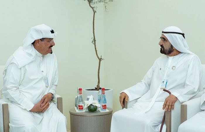 أخبار الكويت | رئيس الإمارات يستقبل رئيس الوزراء على هامش القمة العالمية للحكومات في دبي | عيون الجزيرة الكويت