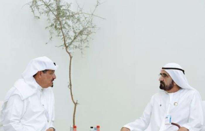 الامارات الان | محمد بن راشد يلتقي رئيس الوزراء الكويتي | عيون الجزيرة الامارات