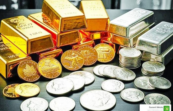 الذهب يواصل مكاسبه مسجلاً 5057 دولاراً