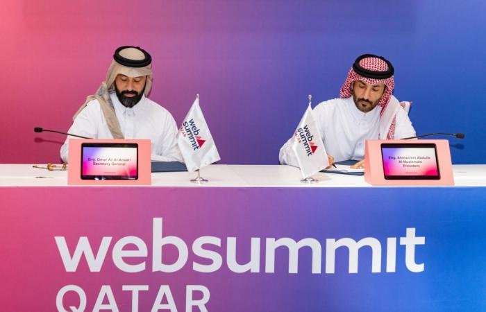 أخبار قطر | قمة الويب قطر 2026.. "هيئة الاتصالات" و"مجلس قطر للبحوث والابتكار" يطلقان مشروع تطبيق روبوتات محادثة بالذكاء الاصطناعي | عيون الجزيرة قطر