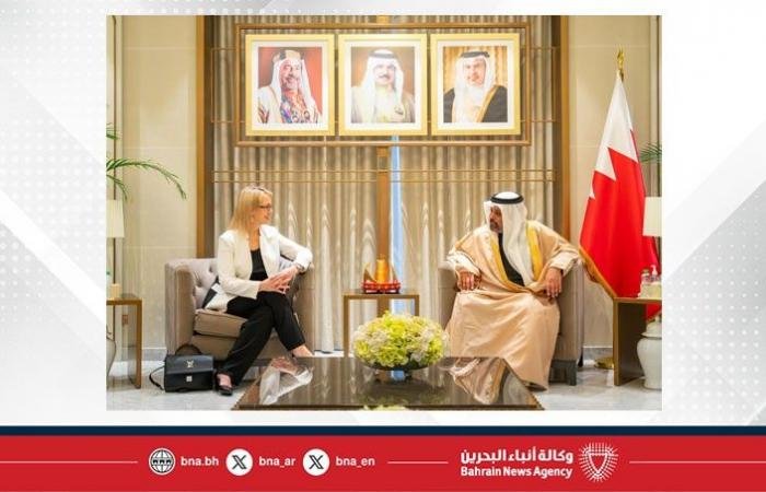 أخبار البحرين | وزير المالية والاقتصاد الوطني يستقبل سفيرة الولايات المتحدة الأمريكية بمناسبة تعيينها سفيرة لبلادها لدى مملكة البحرين | عيون الجزيرة