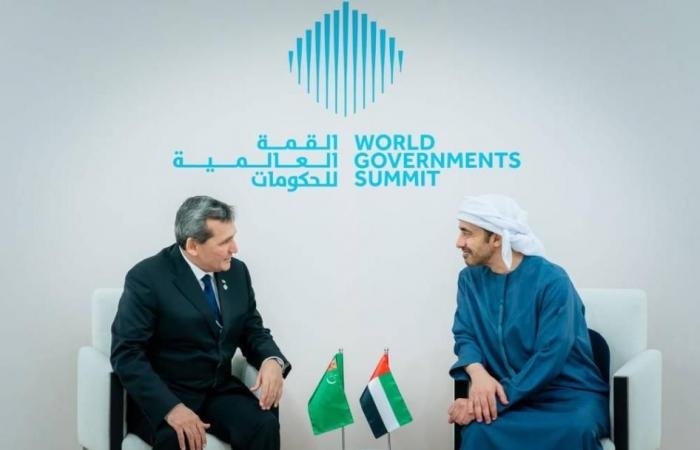 الامارات الان | عبدالله بن زايد يبحث العلاقات الثنائية مع وزير خارجية تركمانستان | عيون الجزيرة الامارات