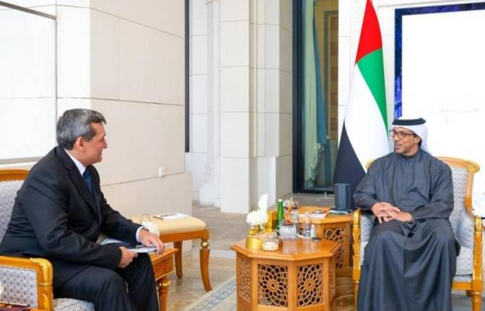 الامارات الان | منصور بن زايد يبحث التعاون مع نائب رئيس الوزراء التركمانستاني | عيون الجزيرة الامارات