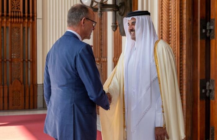 أخبار قطر | سمو الأمير والمستشار الألماني يعقدان جلسة مباحثات رسمية | عيون الجزيرة قطر