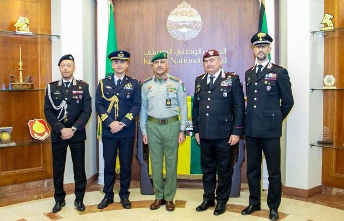 أخبار الكويت | الحرس الوطني يبحث التدريب وتبادل الخبرات مع «الكارابينييري» | عيون الجزيرة الكويت