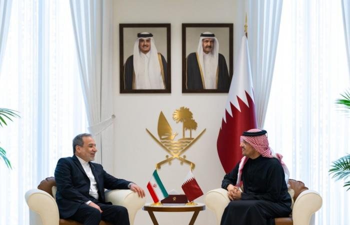 أخبار قطر |  رئيس مجلس الوزراء وزير الخارجية يستقبل وزير الخارجية الإيراني | عيون الجزيرة قطر