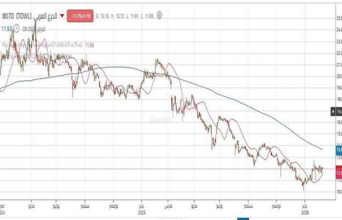 سهم "الدرع العربي" يرتد من دعم مهم.. هل ينجح في الصعود؟