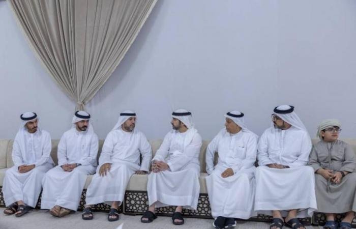 الامارات الان | حمدان بن محمد يعزي في وفاة عمر أحمد البلوشي | عيون الجزيرة الامارات