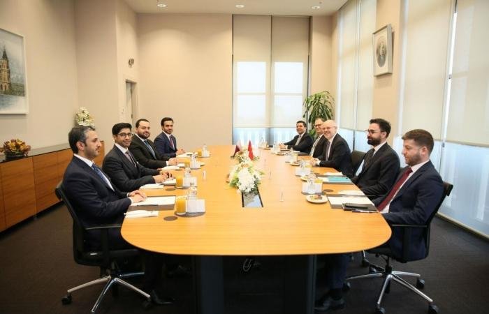 أخبار قطر | وزير الدولة بوزارة الخارجية يجتمع مع كبير مستشاري الرئيس التركي لشؤون السياسة الخارجية والأمن القومي | عيون الجزيرة قطر