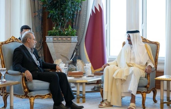 أخبار قطر | سمو الأمير يستقبل أمين المجلس الأعلى للأمن القومي الإيراني | عيون الجزيرة قطر