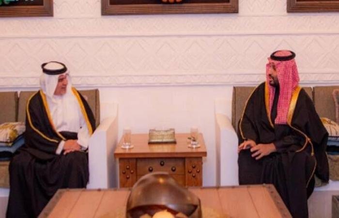 ولي العهد السعودي يستقبل نظيره البحريني في الدرعية ويبحثان تعزيز التعاون الثنائي