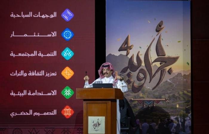 أخبار السعودية | أمير عسير يطلق النسخة الرابعة من أجاويد | عيون الجزيرة السعودية الان