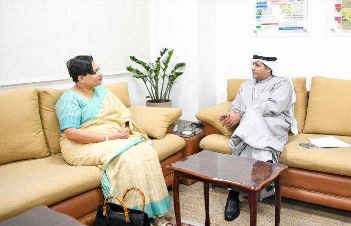 أخبار الكويت | رئيس التحرير يستقبل سفيرة الهند | عيون الجزيرة الكويت