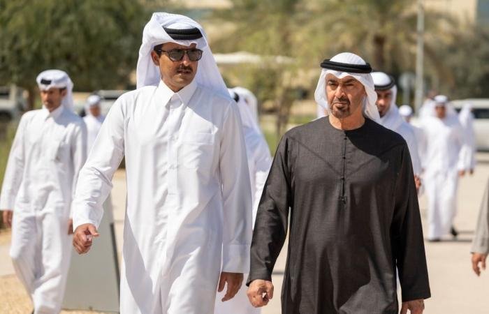 أخبار قطر | سمو الأمير يؤكد أنه ناقش مع الرئيس الإماراتي التطورات الإقليمية الراهنة | عيون الجزيرة قطر