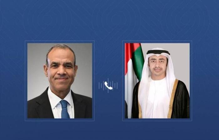 الامارات الان | عبدالله بن زايد ووزير الخارجية المصري يناقشان تنفيذ مراحل خطة ترامب في غزة | عيون الجزيرة الامارات