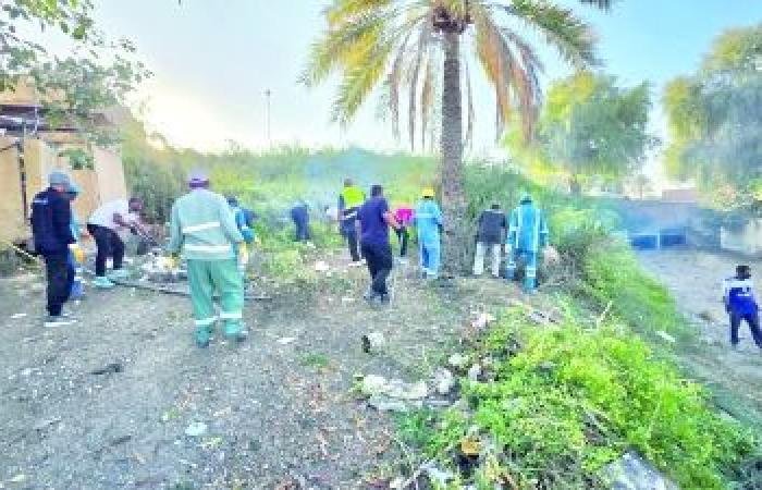 أخبار سلطنة عمان | تهيئة ساحة شرجة السوق ببهلا | عيون الجزيرة الاخبارية عمان