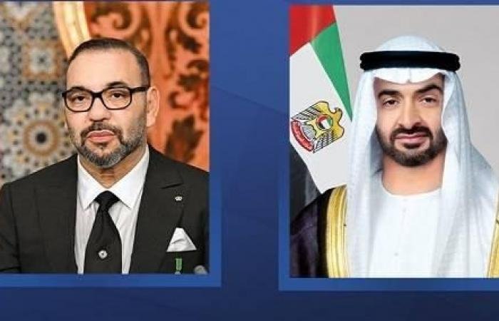 الامارات الان | محمد بن زايد وملك المغرب يتبادلان هاتفياً التهاني بمناسبة شهر رمضان | عيون الجزيرة الامارات