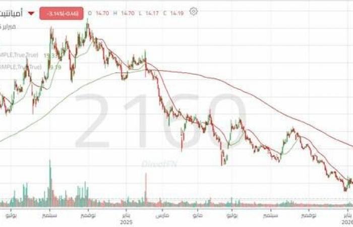 سهم "أميانتيت" يختبر منطقة طلب مهمة