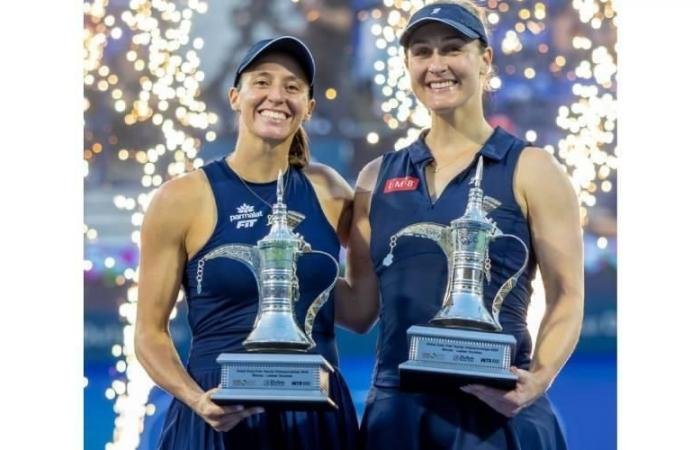 الرياضة الان | الكندية دابروفسكي.. تنجو من الموت وتحرز لقب زوجي «تنس دبي» | عيون الجزيرة الرياضي