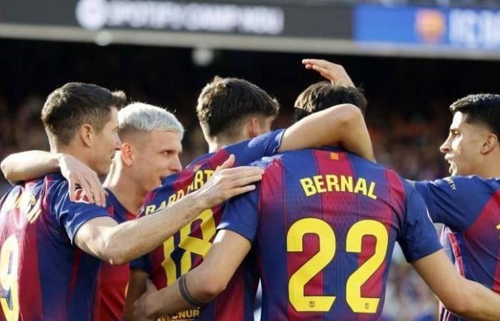 الرياضة الان | ترتيب الدوري الإسباني بعد فوز برشلونة بثلاثية أمام ليفانتي | عيون الجزيرة الرياضي