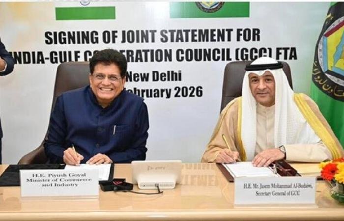 مجلس التعاون الخليجي والهند يطلقان مفاوضات اتفاقية تجارة حرة لتعزيز الشراكة