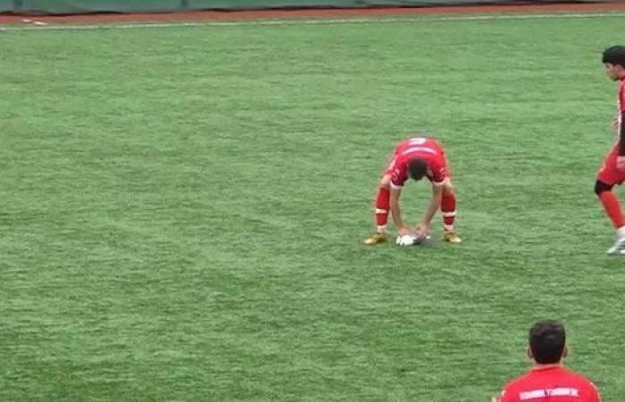 الرياضة الان | لاعب تركي ينعش قلب طائر نورس أصابته الكرة | عيون الجزيرة الرياضي