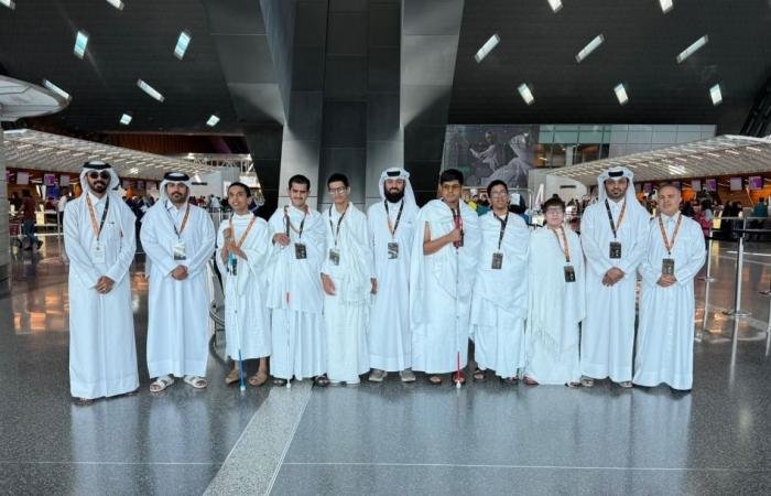 أخبار قطر | مركز النور للمكفوفين ينظم رحلة عمرة لمنتسبيه | عيون الجزيرة قطر