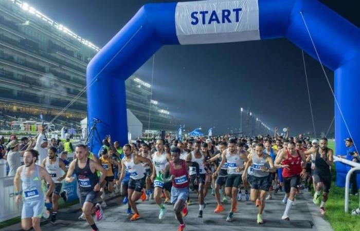 الرياضة الان | 8600 رياضي يشاركون في سباق الجري بدورة ند الشبا | عيون الجزيرة الرياضي