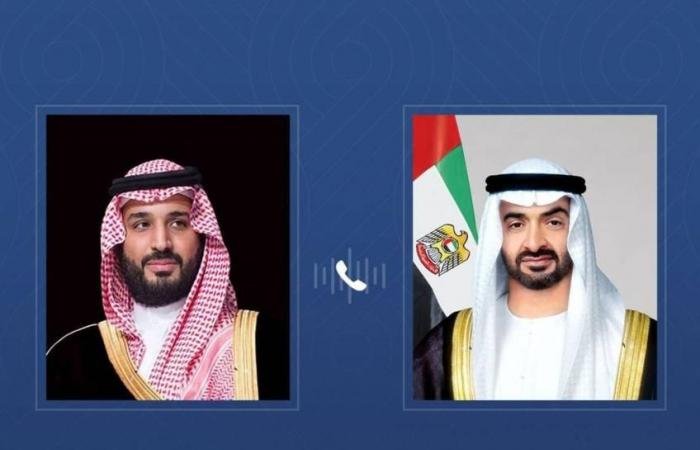 الامارات الان | محمد بن زايد يتلقى اتصالاً هاتفياً من ولي عهد السعودية بحثا خلاله التطورات الإقليمية | عيون الجزيرة الامارات