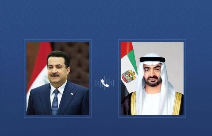 الامارات الان | محمد بن زايد ورئيس وزراء العراق يبحثان تداعيات التصعيد في المنطقة | عيون الجزيرة الامارات