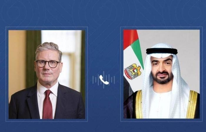 الامارات الان | محمد بن زايد وكير ستارمر يبحثان تداعيات التصعيد في المنطقة | عيون الجزيرة الامارات