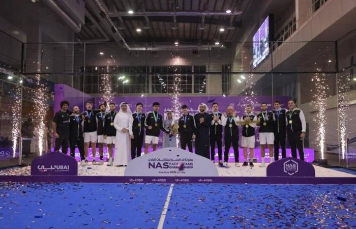 الرياضة الان | سعيد بن مكتوم يتوج «الإمارات» بلقب منتخبات البادل | عيون الجزيرة الرياضي