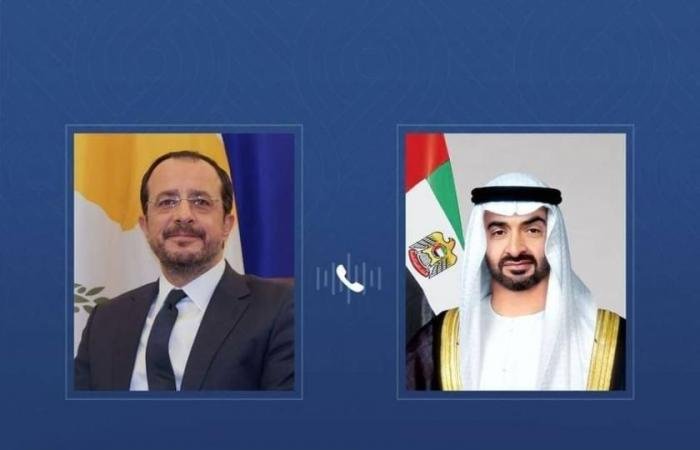 الامارات الان | محمد بن زايد ورئيس قبرص يبحثان التداعيات الخطرة للتصعيد في المنطقة | عيون الجزيرة الامارات
