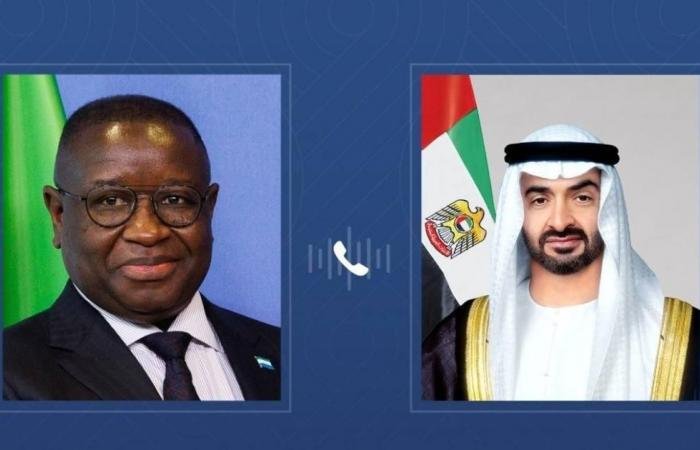 الامارات الان | محمد بن زايد ورئيس سيراليون يستعرضان التصعيد العسكري الخطر في المنطقة | عيون الجزيرة الامارات